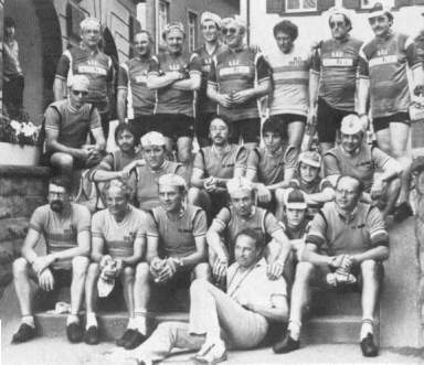 Mai 1981: Gegenbesuch des Veloclub Sisteron in Herbolzheim